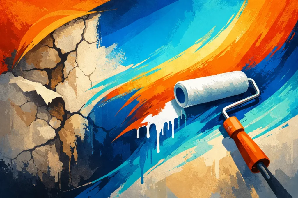 How to Paint Damaged Drywall the Right Way