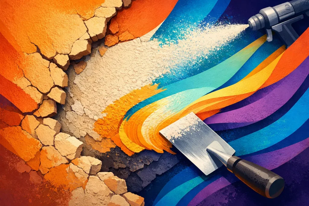 Texture Matching Wall Repair Done Right